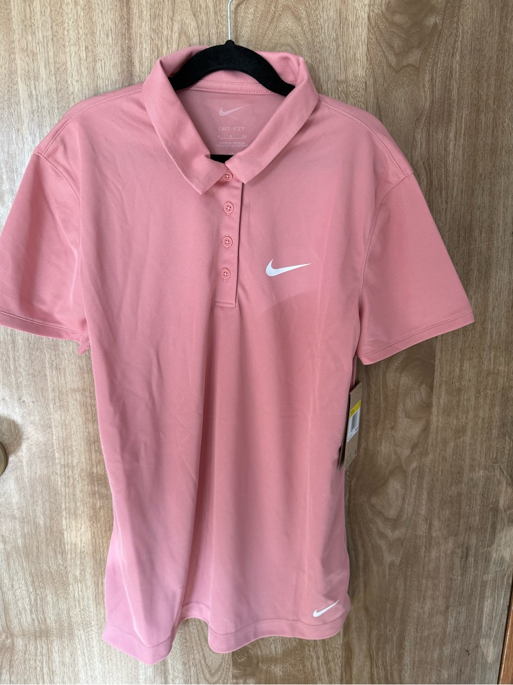 Nike Women's Pink Golf Polo Shirt